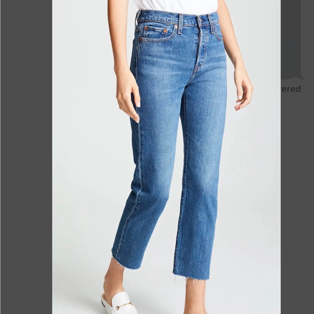 Levi’s High rise wedgie straight